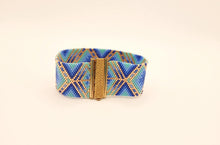 Load image into Gallery viewer, Aztec skies peyote bracelet